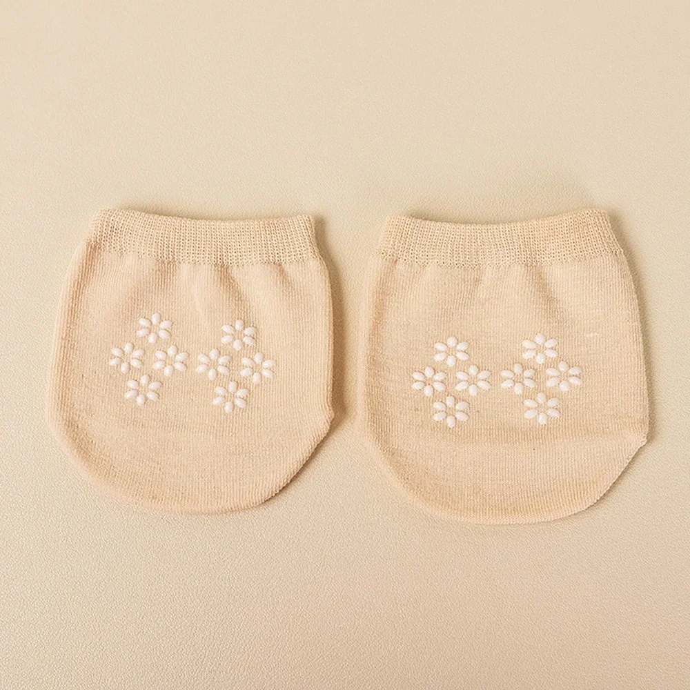 YKZZUP No-Show Socks Womens One Size Black Tan Non‎ Slip Liner 6 Pairs Daisy